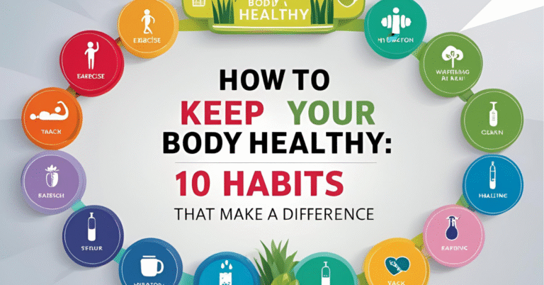 How to Keep Your Body Healthy: 10 Habits That Make a Difference