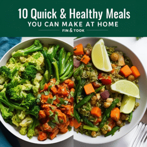 10 Quick & Healthy Meals You Can Make at Home